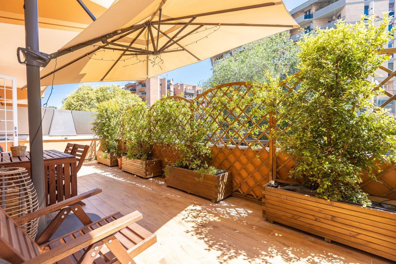 Amazing Viale Trastevere With Terrace Rome Bagian luar foto