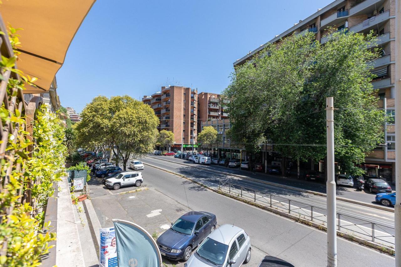 Amazing Viale Trastevere With Terrace Rome Bagian luar foto